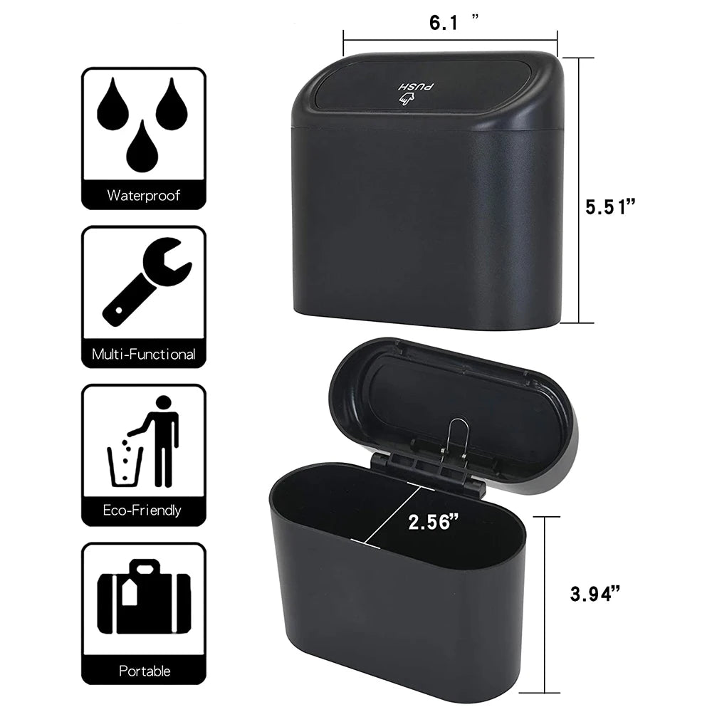Portable Car Trash Can