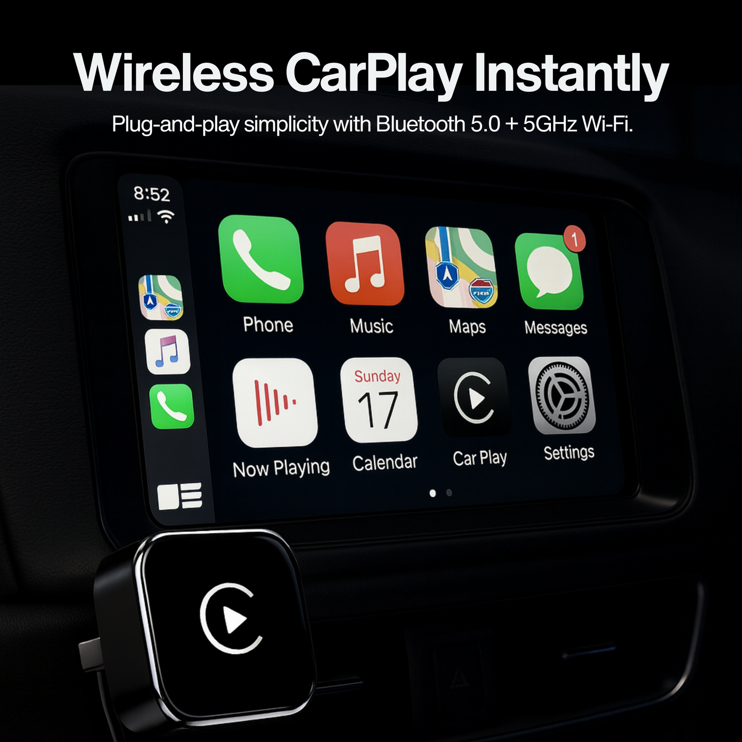 DriveLink Pro™ -  Wireless CarPlay/Android Auto Adapter
