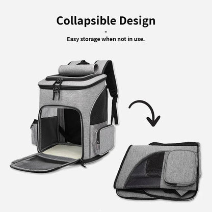 Wellichor™ Expandable Cat Carrier Backpack