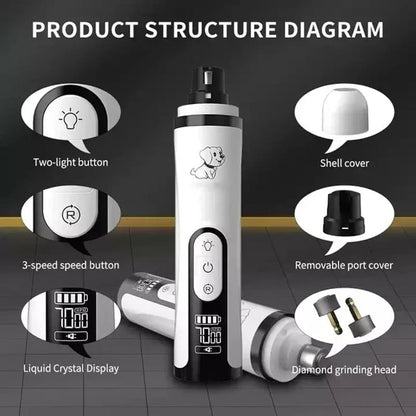 Wellichor™ Electric Nail Grinder